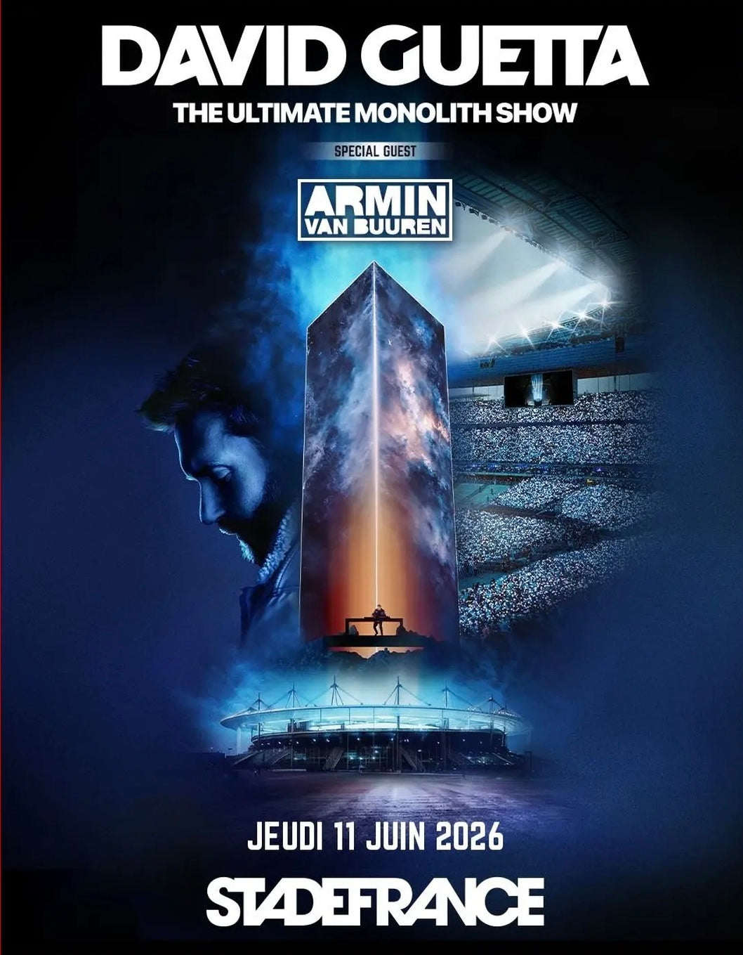 DAVID GUETTA - JEUDI 11 JUIN 2026